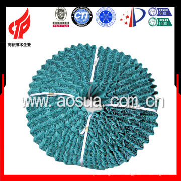 Round counter PVC cooling tower filling material